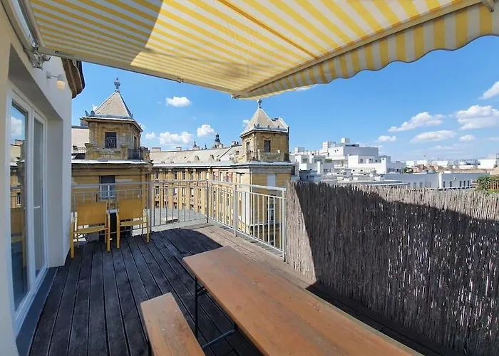 Apartament Beauty On The Rooftop With Ac And Rooftop Terrace