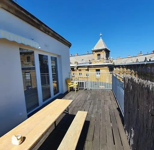 Apartament Beauty On The Rooftop With Ac And Rooftop Terrace *