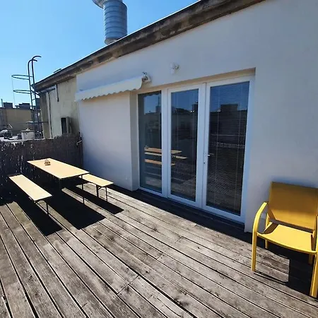 Beauty On The Rooftop With Ac And Rooftop Terrace ブダペスト